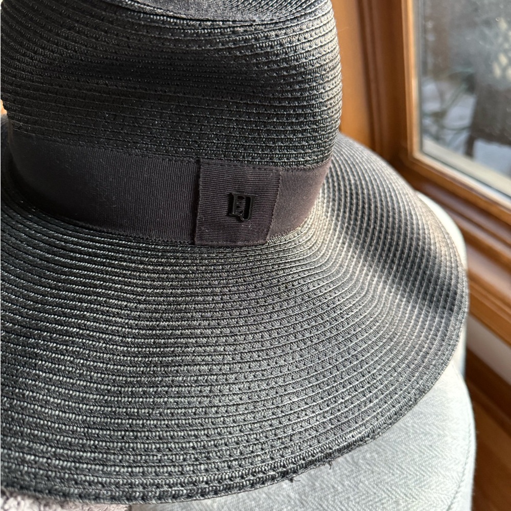 Eric Javits Daphne Broad Brim Straw Fedora - Picture 6 of 7